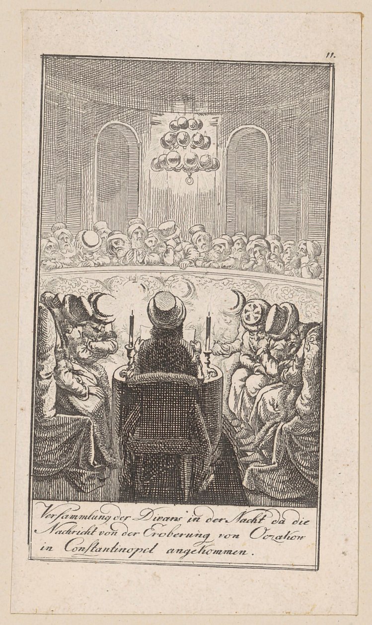 Folha 11 de «Ilustrações da história recente» de Daniel Nikolaus Chodowiecki