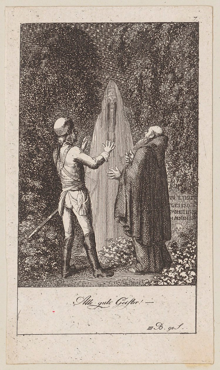 Prancha 7 para a "Eneida" de Blumauer de Daniel Nikolaus Chodowiecki