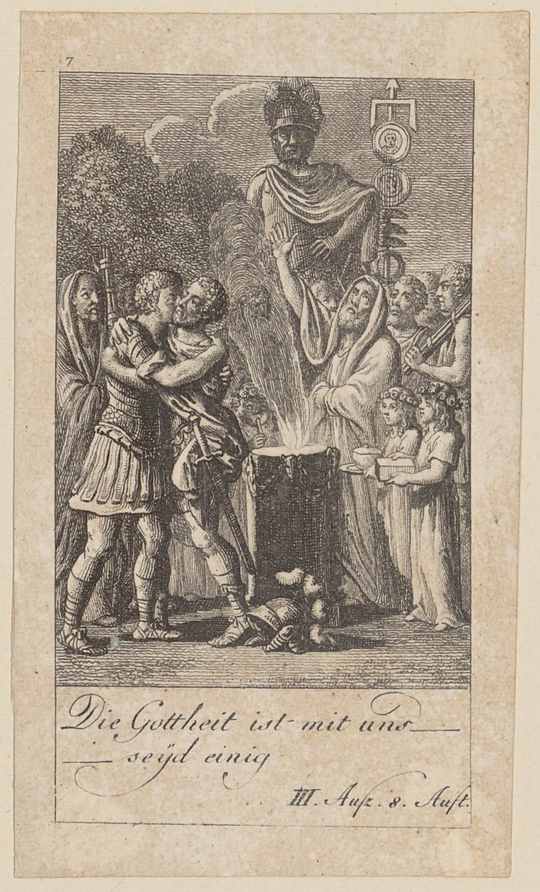 Ficha 7 sobre «Coriolano», de Shakespeare de Daniel Nikolaus Chodowiecki