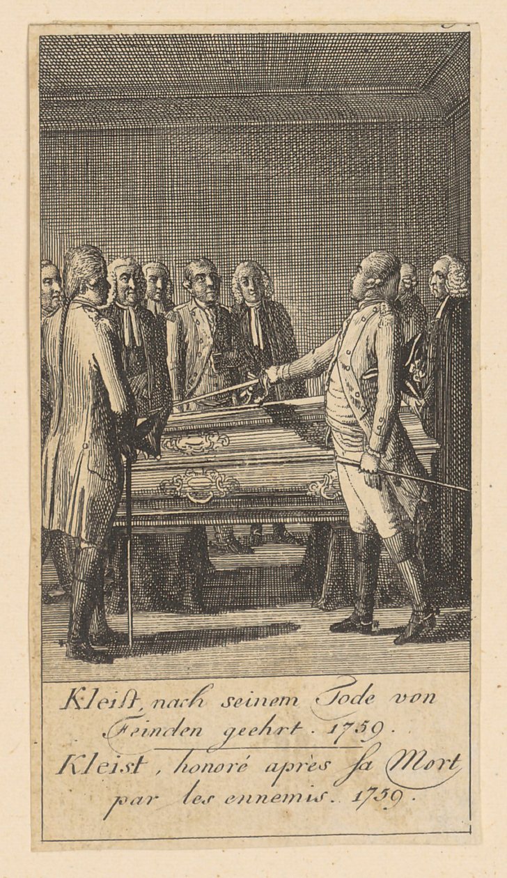Prancha 9 das «Cenas de guerra de Brandemburgo» de Daniel Nikolaus Chodowiecki