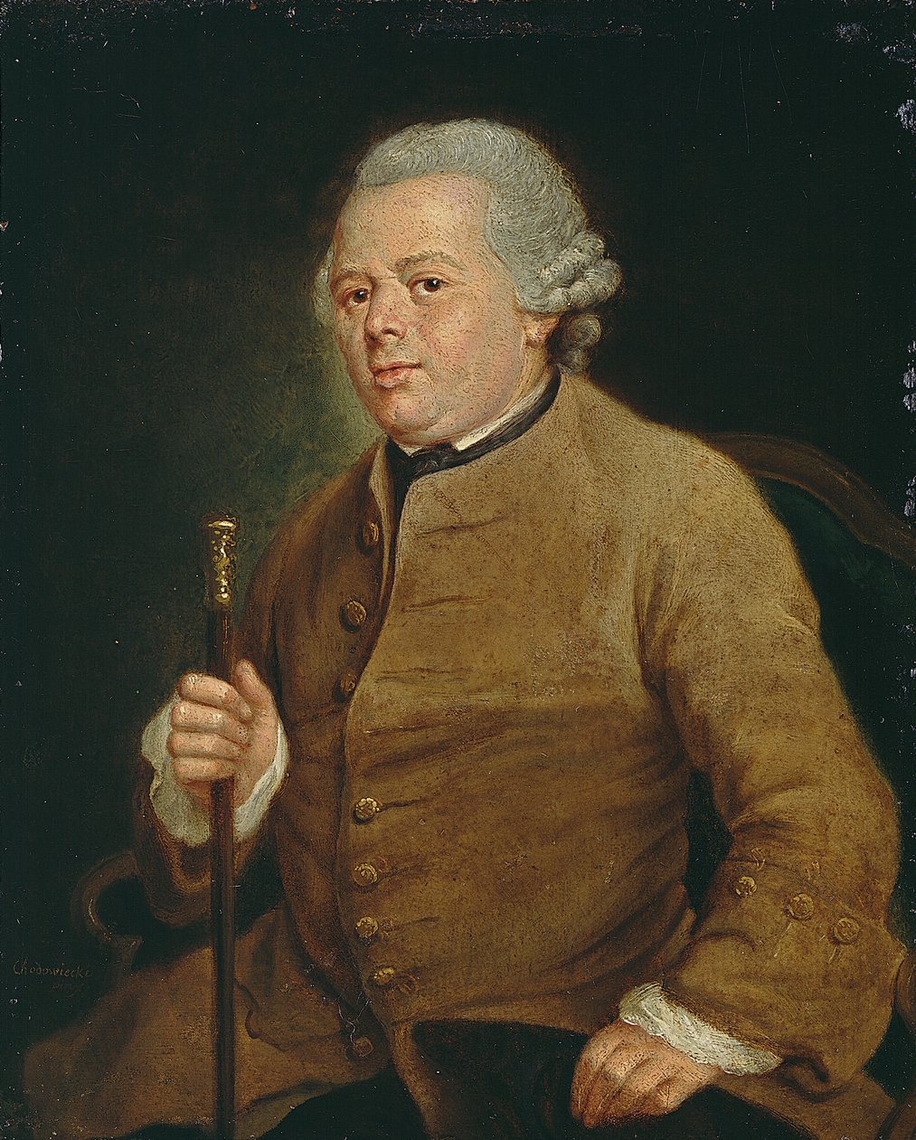 O comerciante Marcus Levin (falecido em 1790) de Daniel Nikolaus Chodowiecki