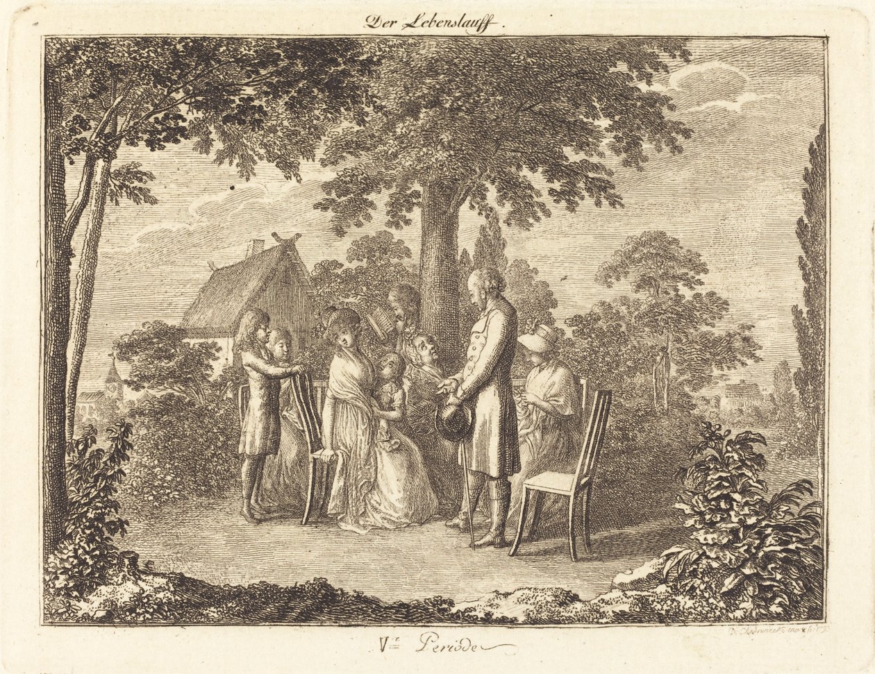 Família crescida de Daniel Nikolaus Chodowiecki