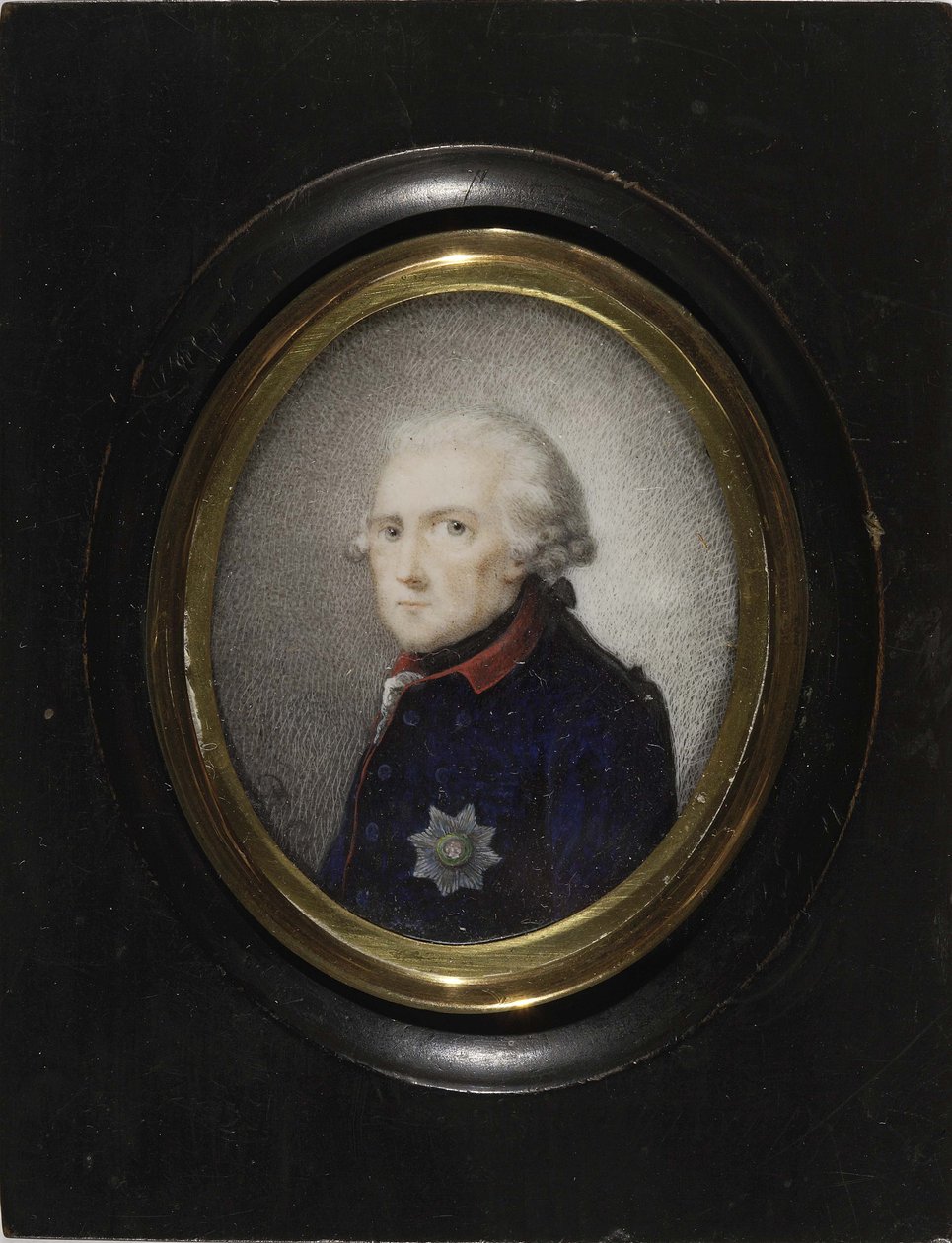 Frederico II da Prússia, c. 1785 de Daniel Nikolaus Chodowiecki