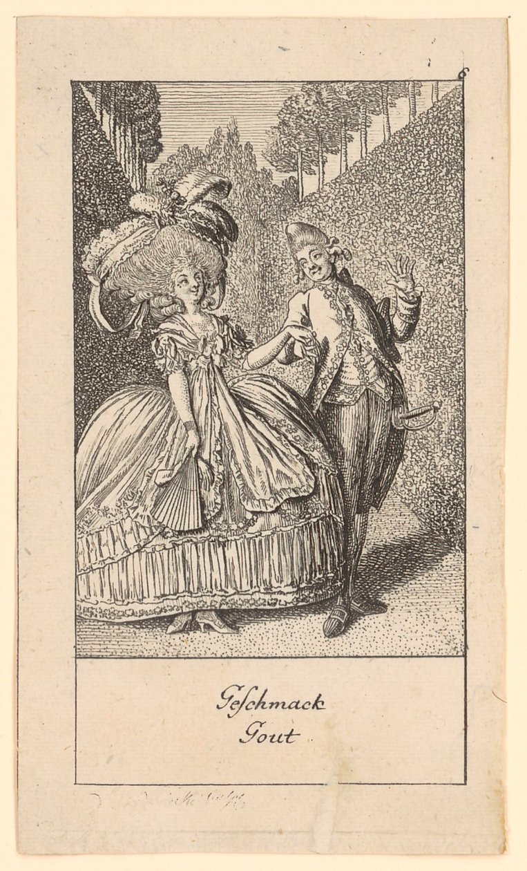 Gosto de Daniel Nikolaus Chodowiecki