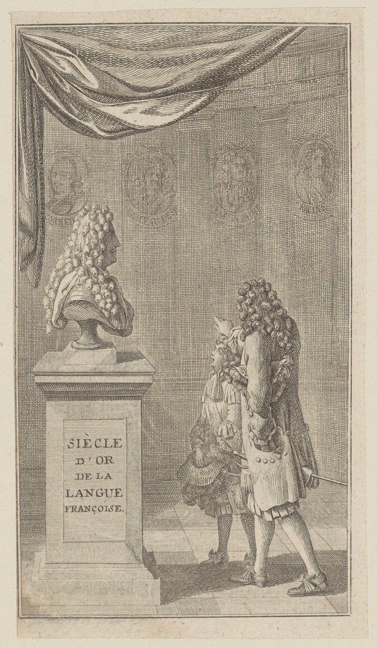 Idade de ouro da língua francesa de Daniel Nikolaus Chodowiecki