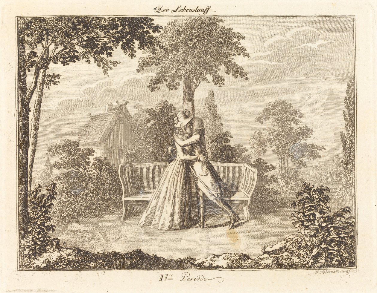 Amantes de Daniel Nikolaus Chodowiecki