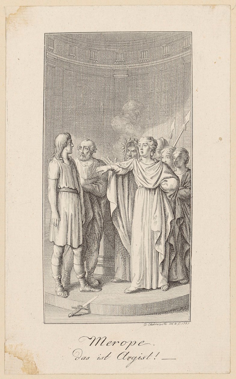 Merope de Daniel Nikolaus Chodowiecki