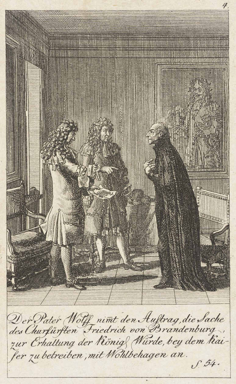 Prancha 4 para «História de Brandemburgo para 1793» de Daniel Nikolaus Chodowiecki
