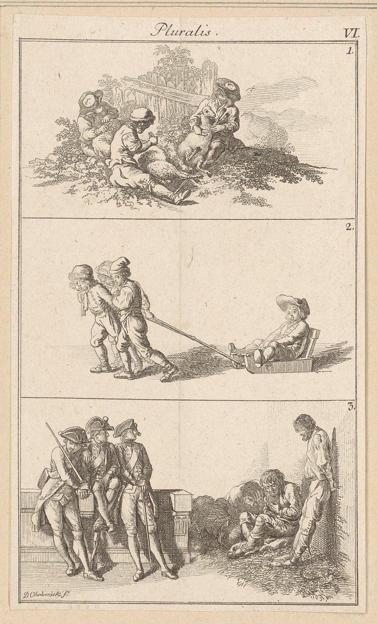 Pluralis VI de Daniel Nikolaus Chodowiecki