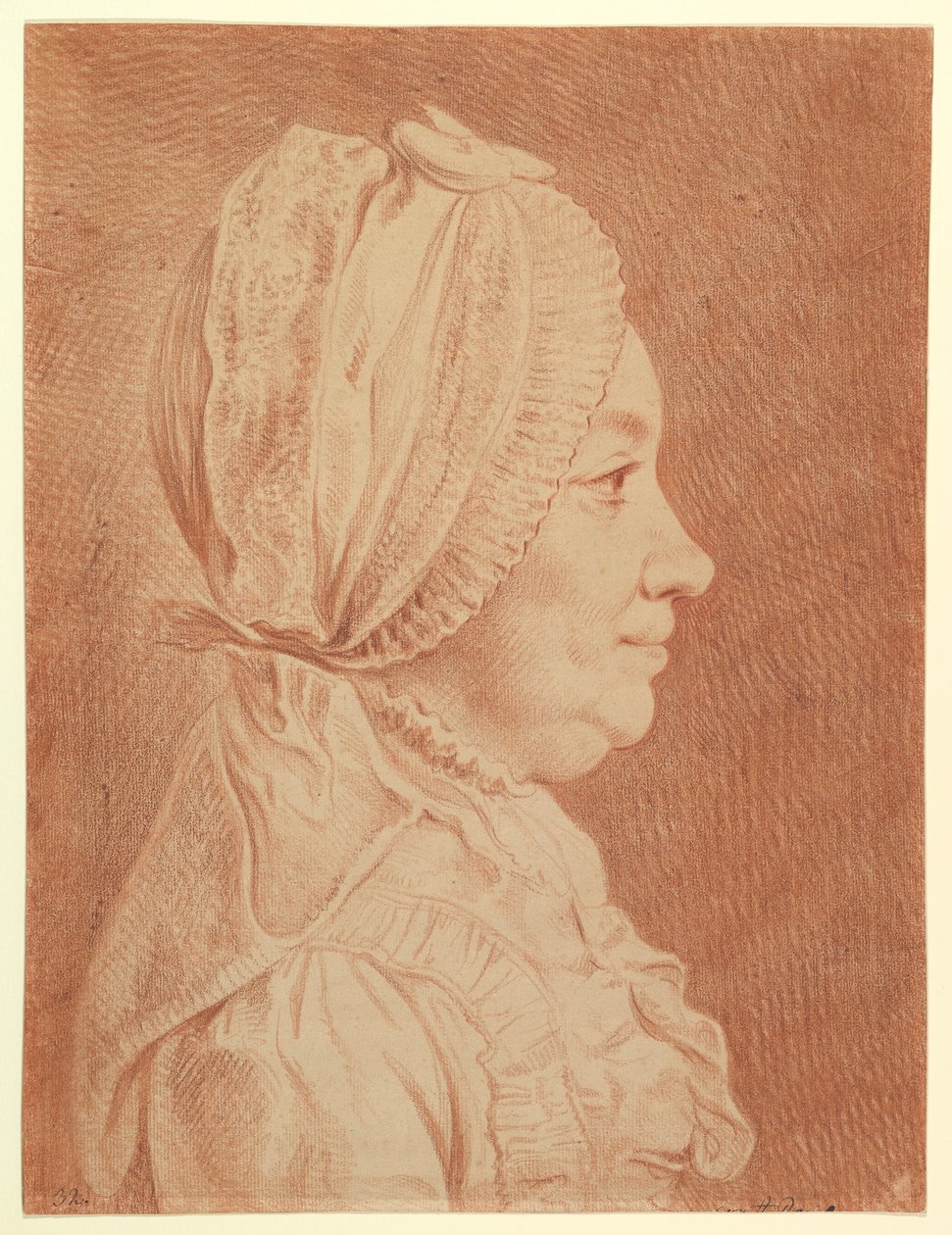 Retrato da mulher do artista de Daniel Nikolaus Chodowiecki