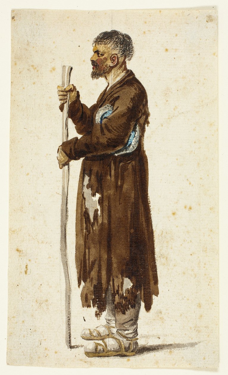 Camponês Russo de Daniel Nikolaus Chodowiecki