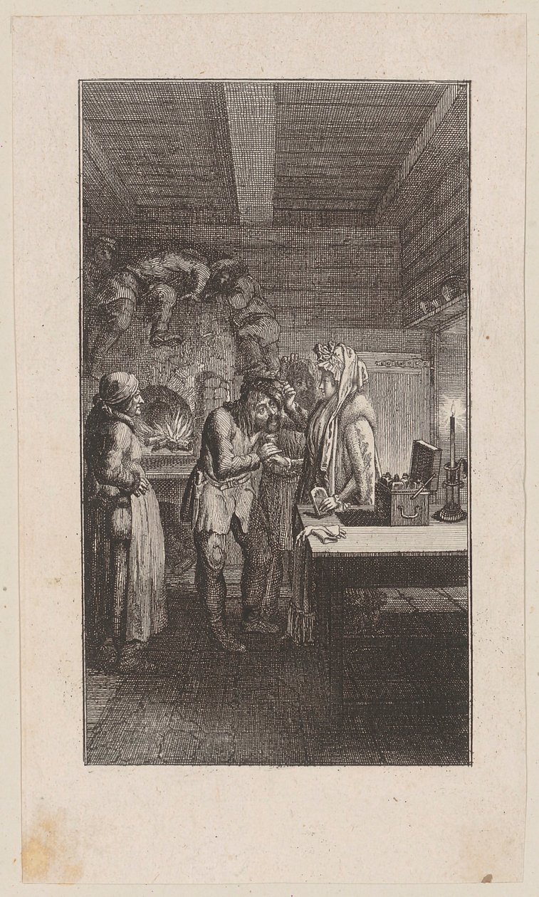 Gravura em cobre da capa do livro «Pinturas de São Petersburgo», de Storch, primeira parte de Daniel Nikolaus Chodowiecki