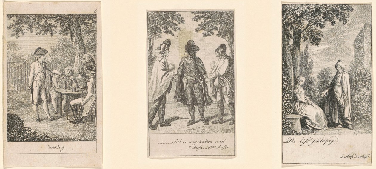 Imprudente (Imprudente) de Daniel Nikolaus Chodowiecki