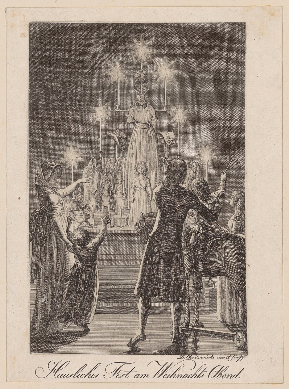 Festa de Natal de Daniel Nikolaus Chodowiecki