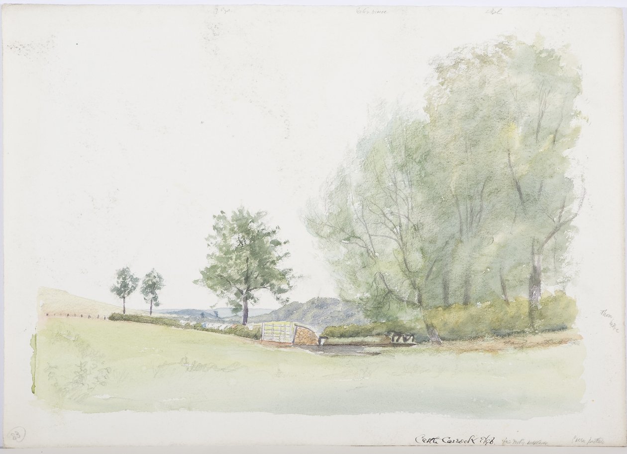 c.1916 (lápis e wc no papel) de Daniel Oliver