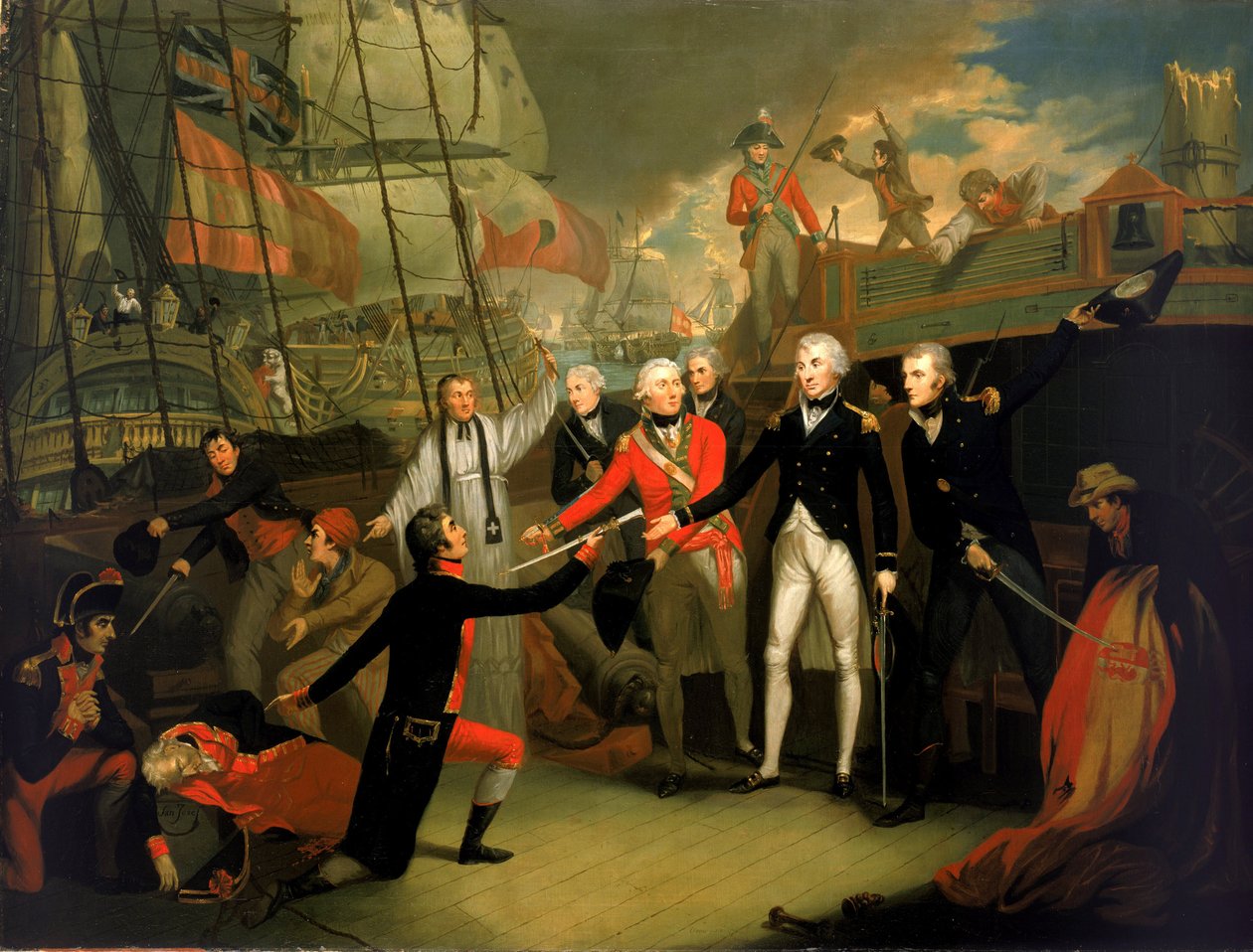Horatio Nelson (1758-1805) de Daniel Orme