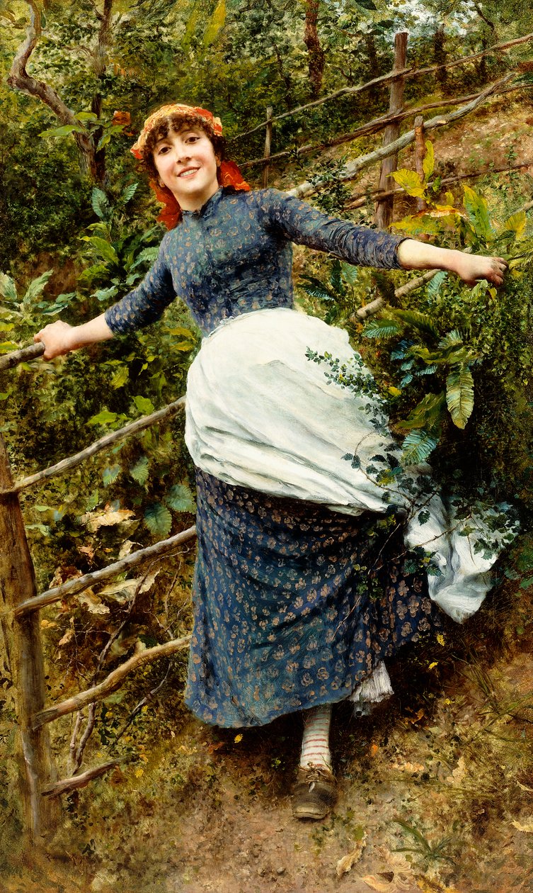 A loucura de um verão, década de 1880 de Daniel Ridgway Knight