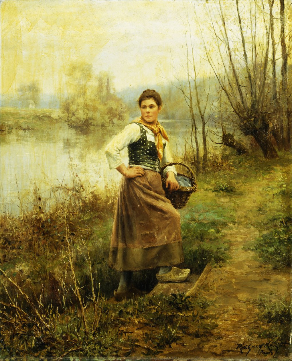 Country Girl, de Daniel Ridgway Knight