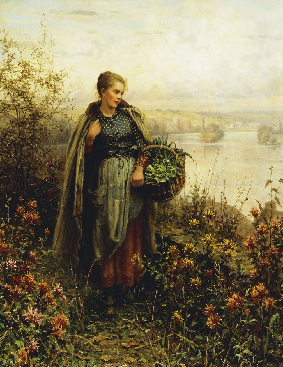 Frio da manhã, de Daniel Ridgway Knight