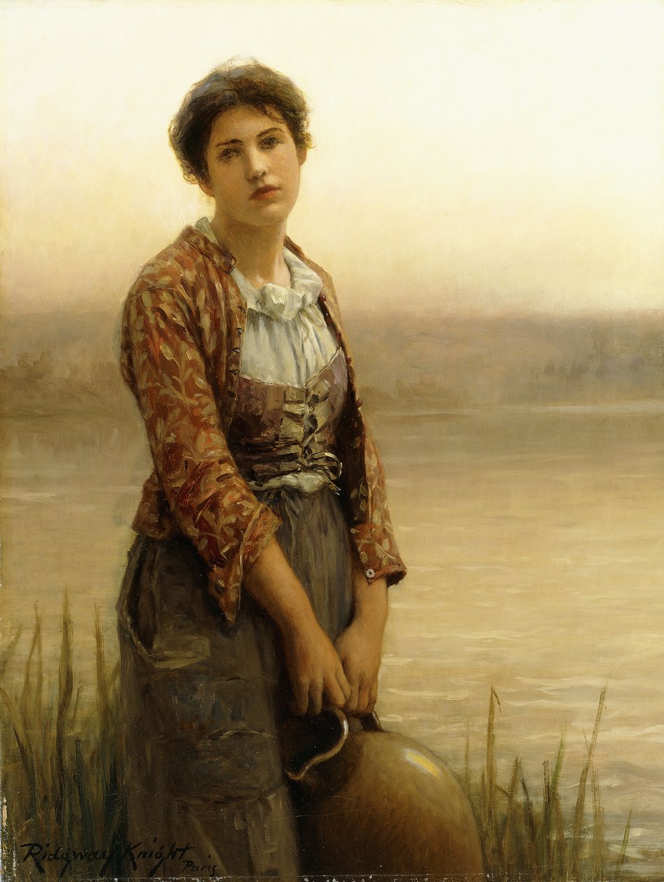 O transportador de água, de Daniel Ridgway Knight