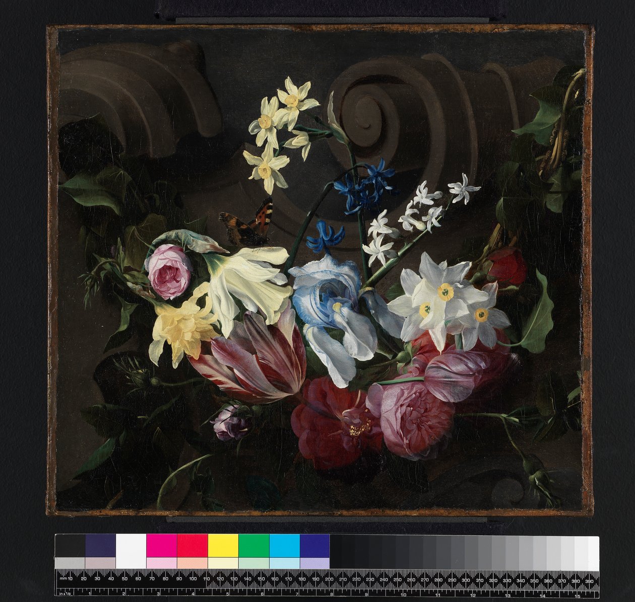 Festão de flores, antes de 1661 de Daniel Seghers