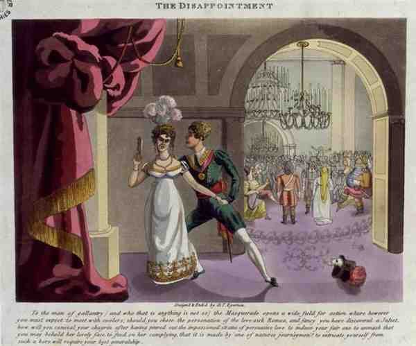A Decepção, gravada pelo artista, c.1820s (gravura colorida) de Daniel Thomas Egerton