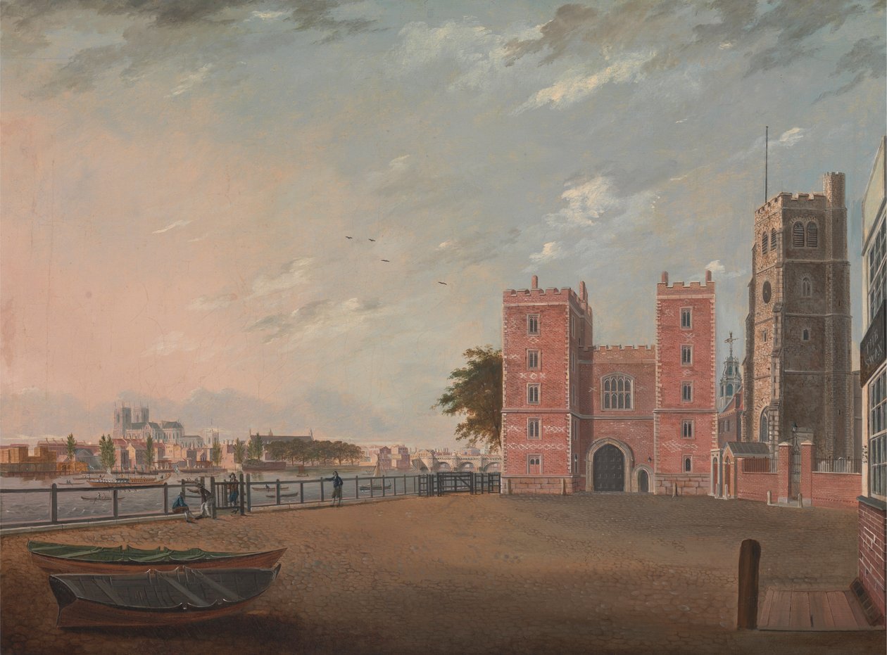 Palácio de Lambeth, do Oeste de Daniel Turner