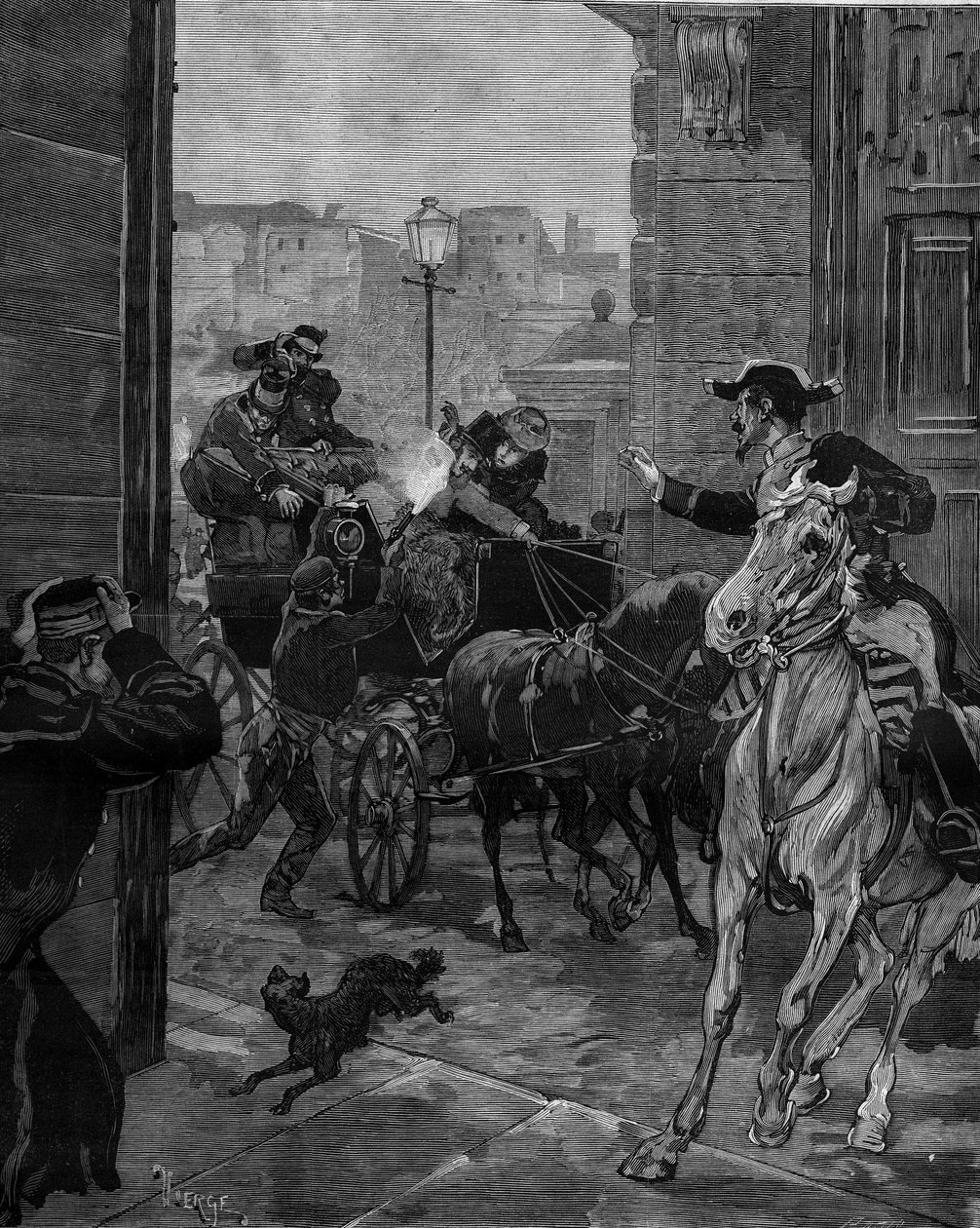 Tentativa de assassinato do Rei Afonso XII (1857-1885), 30 de dezembro de Daniel Urrabieta Vierge