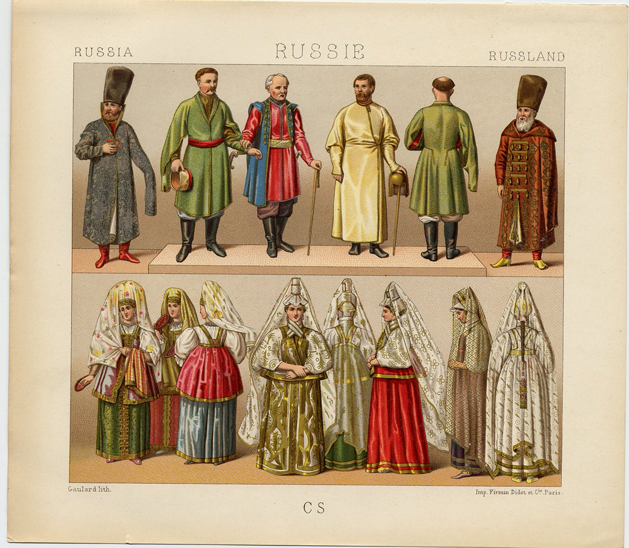 Vestido Russo, 1880 de Daniel Urrabieta Vierge