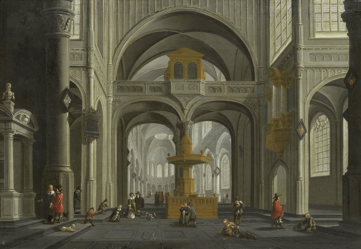 Interior da Igreja de Daniel de Blieck