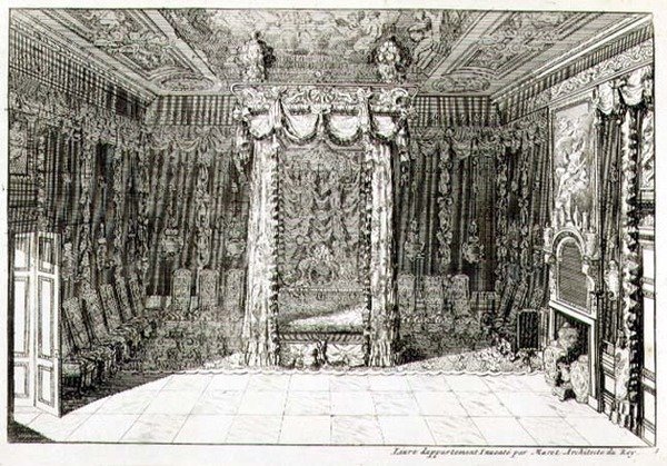 Design para um Quarto com uma Cama de Quatro Pôsteres, do 