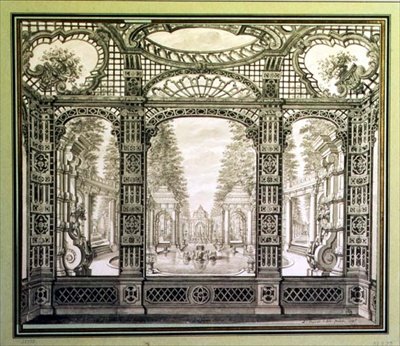 Estudo para um mural decorativo de Daniel the Younger Marot