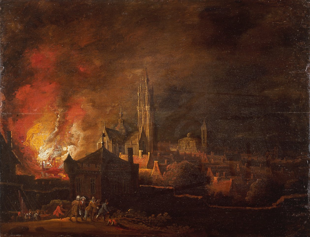 Incêndio de Antuérpia de Daniel van Heil