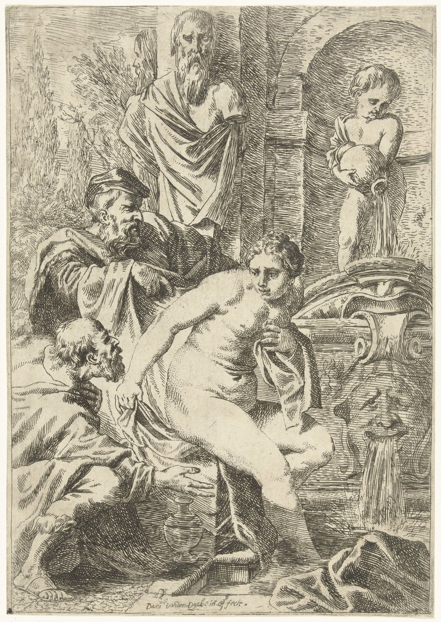 Susana e os Anciãos de Daniel van den Dyck