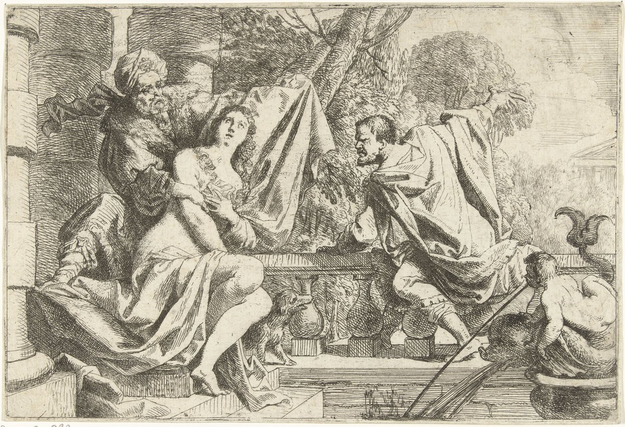 Suzanna e os anciãos de Daniel van den Dyck