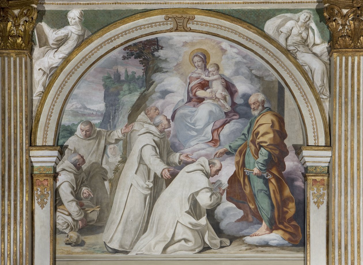 Aprovação da Regra Cartusiana, 1629 de Daniele Crespi