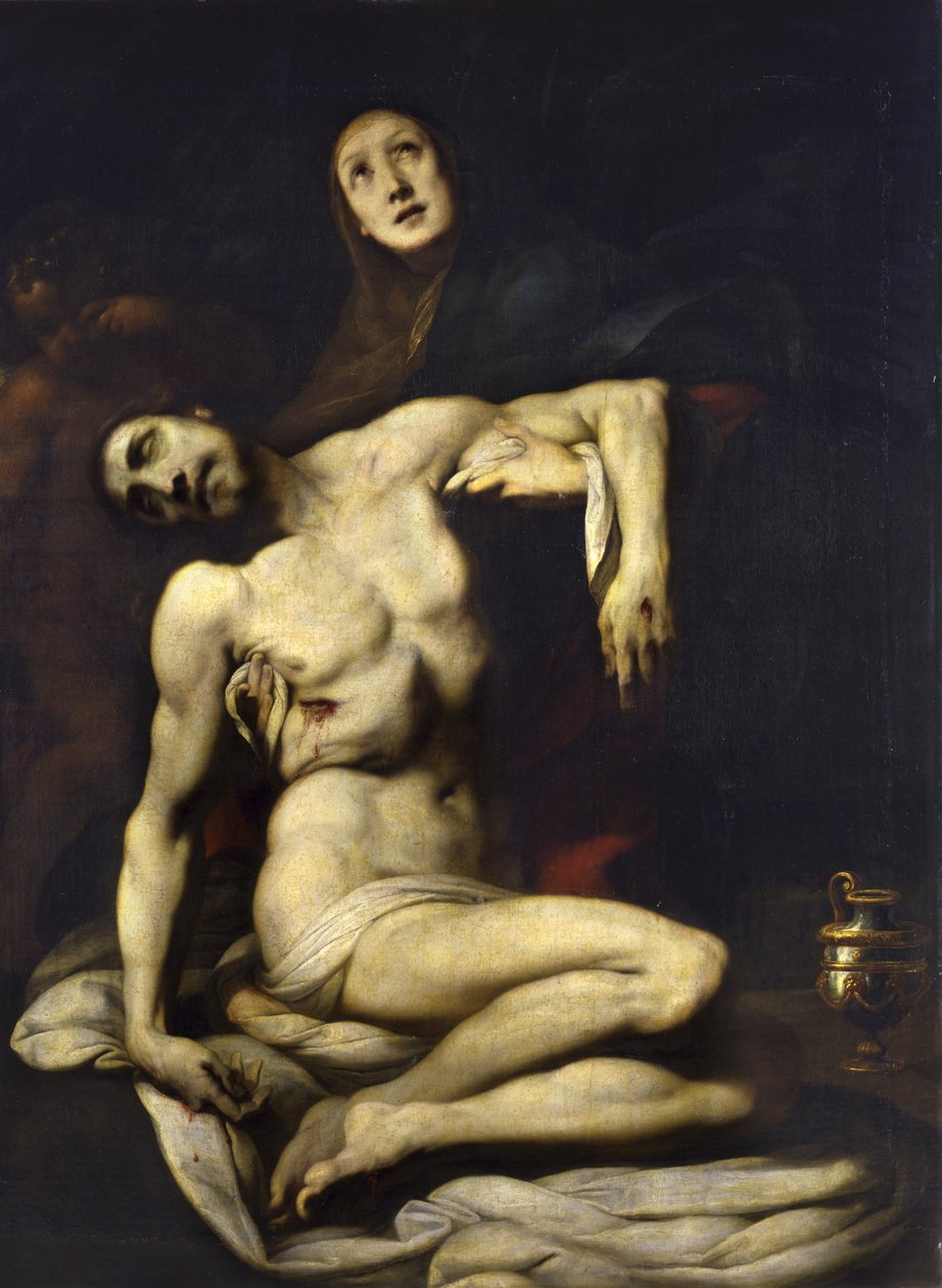 Pietà, piedade de Daniele Crespi
