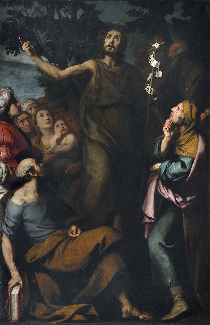 O Sermão de São João Batista de Daniele Crespi