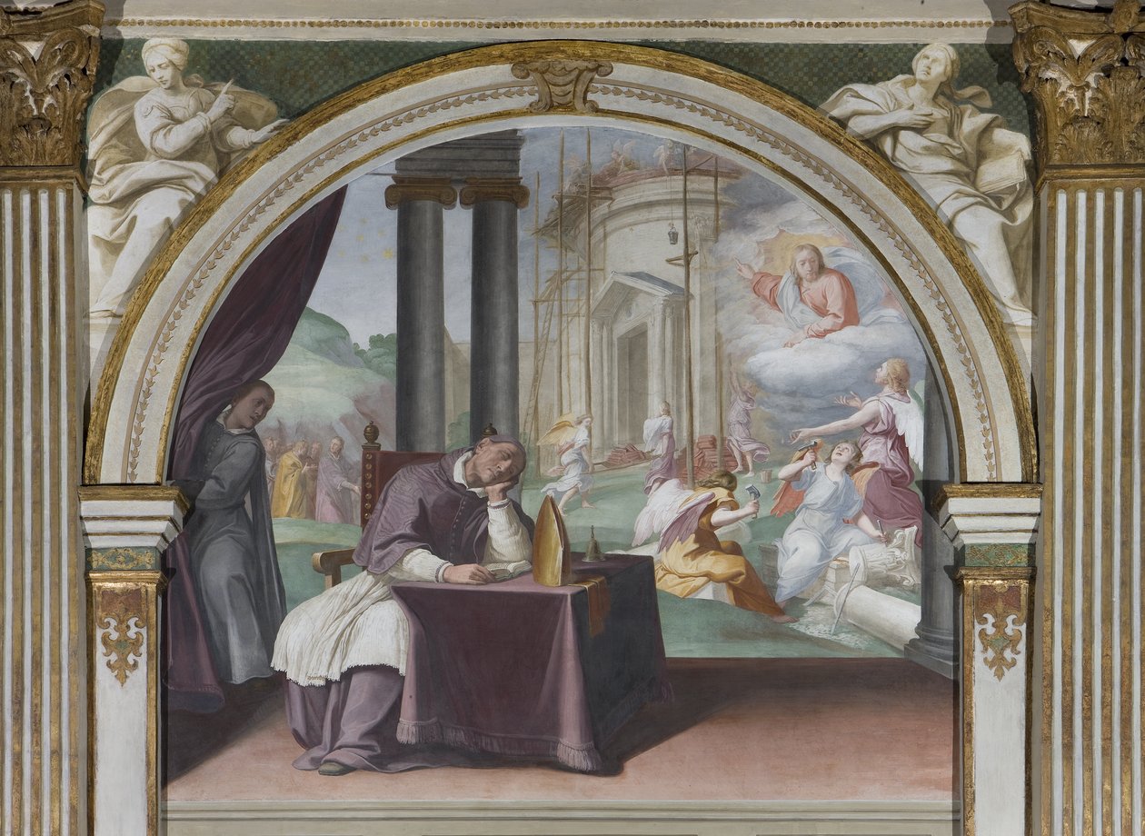 O sonho de Saint Hugh, 1629 de Daniele Crespi