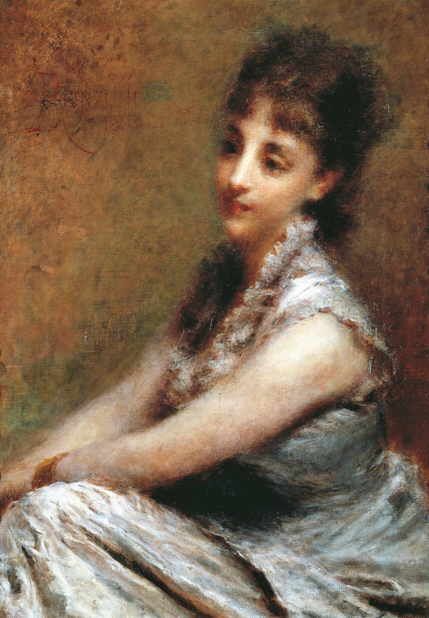 Retrato da Condessa Arrivabene Marta Bussi Rosnati de Danielle Ranzoni
