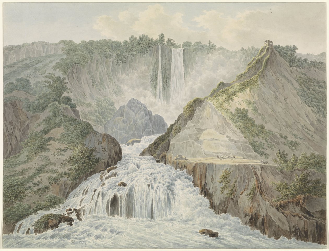 Vista da Marmore Falls de Daniël Dupré