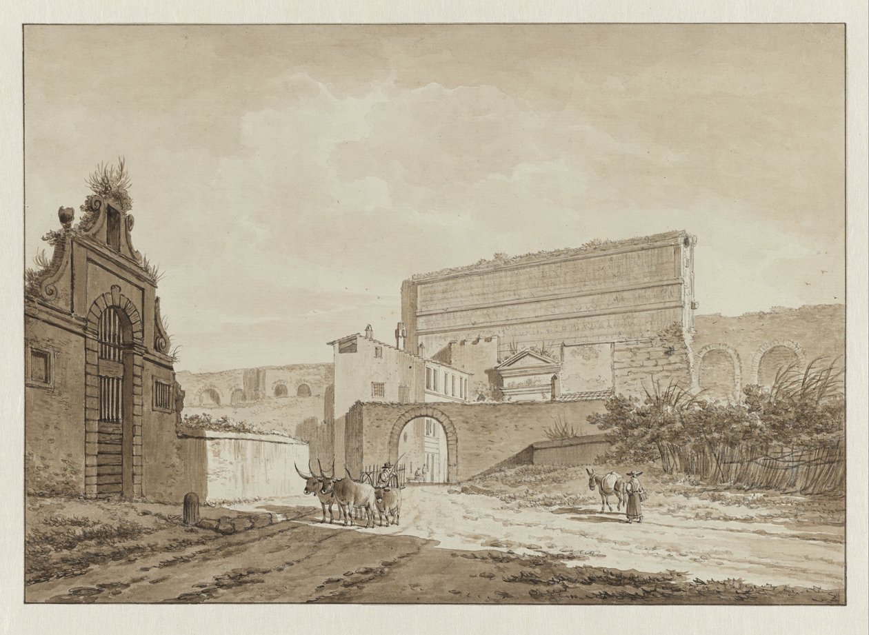 A Porta Maggiore em Roma De Porta Maggiore em Roma de Daniël Dupré