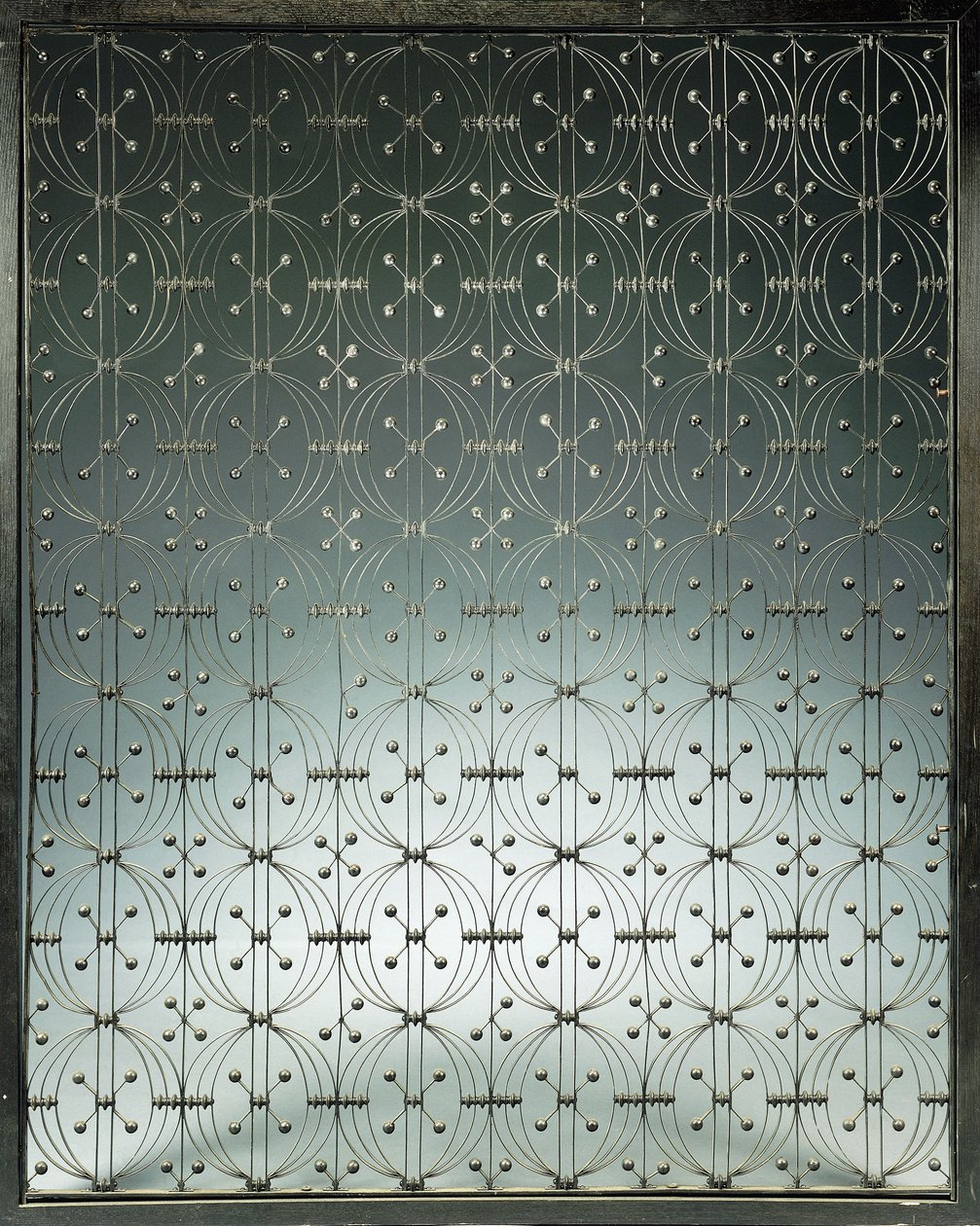 Uma grade de elevador, c.1893 de Dankmar Adler