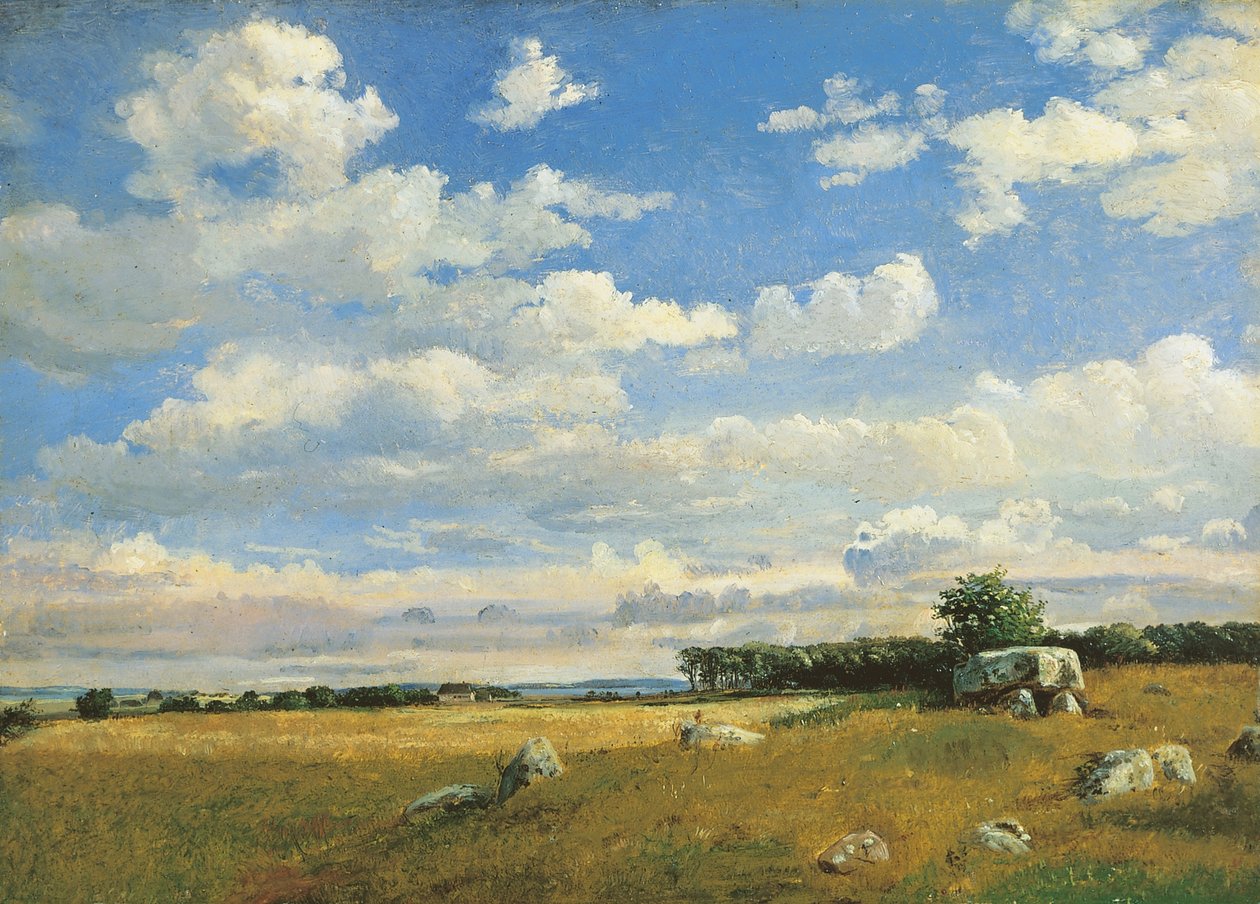 Anta em Brandsø
 (estudo) de Dankvart Dreyer