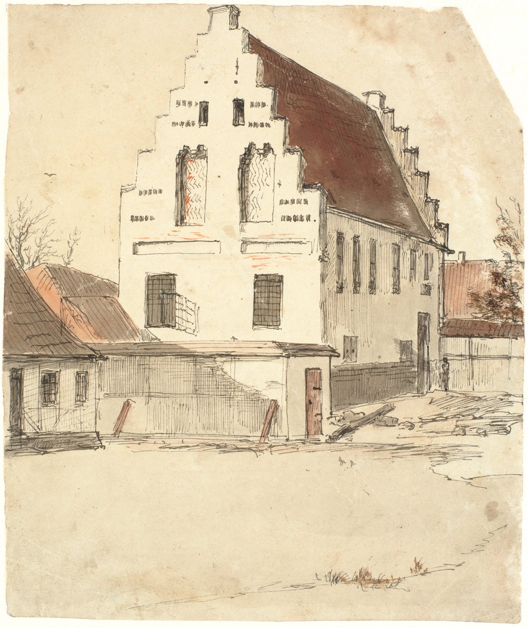 A capela mortuária em Frue Kirke em Odense de Dankvart Dreyer