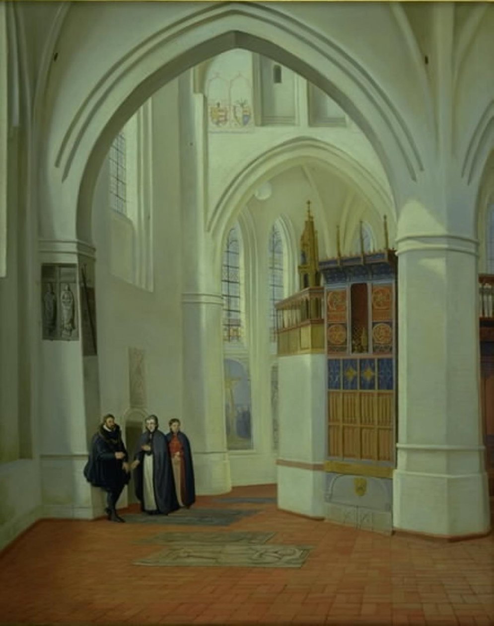 O Coro da Igreja de Assens de Dankvart Dreyer