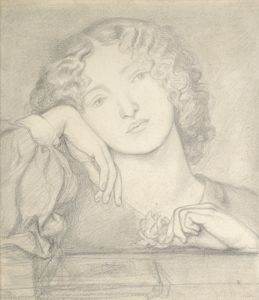 Monna Rosa, do século XIX de Dante Gabriel Charles Rossetti