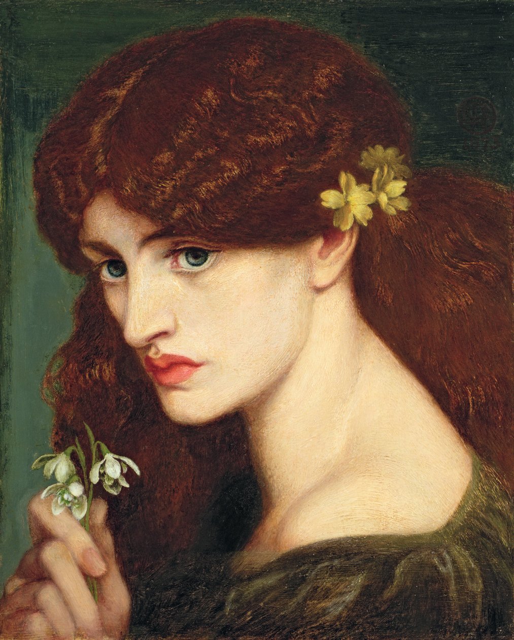 Snowdrops, 1873 de Dante Gabriel Charles Rossetti