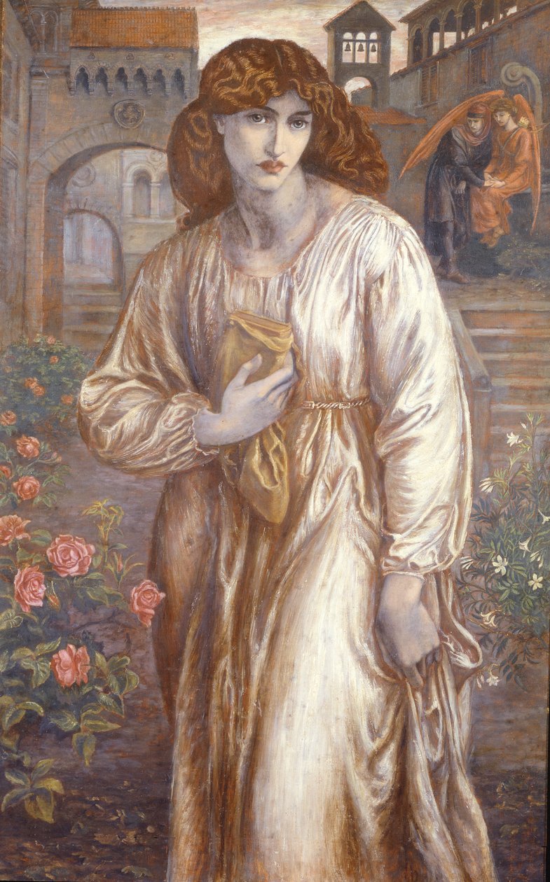 A saudação de Dante Gabriel Charles Rossetti