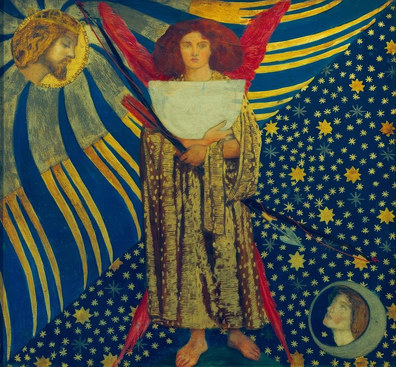 Dantis Love de Dante Gabriel Charles Rossetti